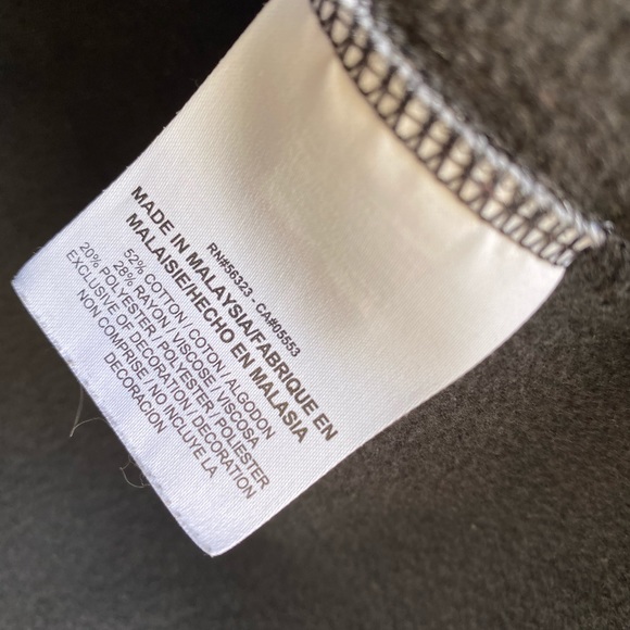 Junior's Nike Active Hoodie in Distressed Charcoal - Picture 5 of 5